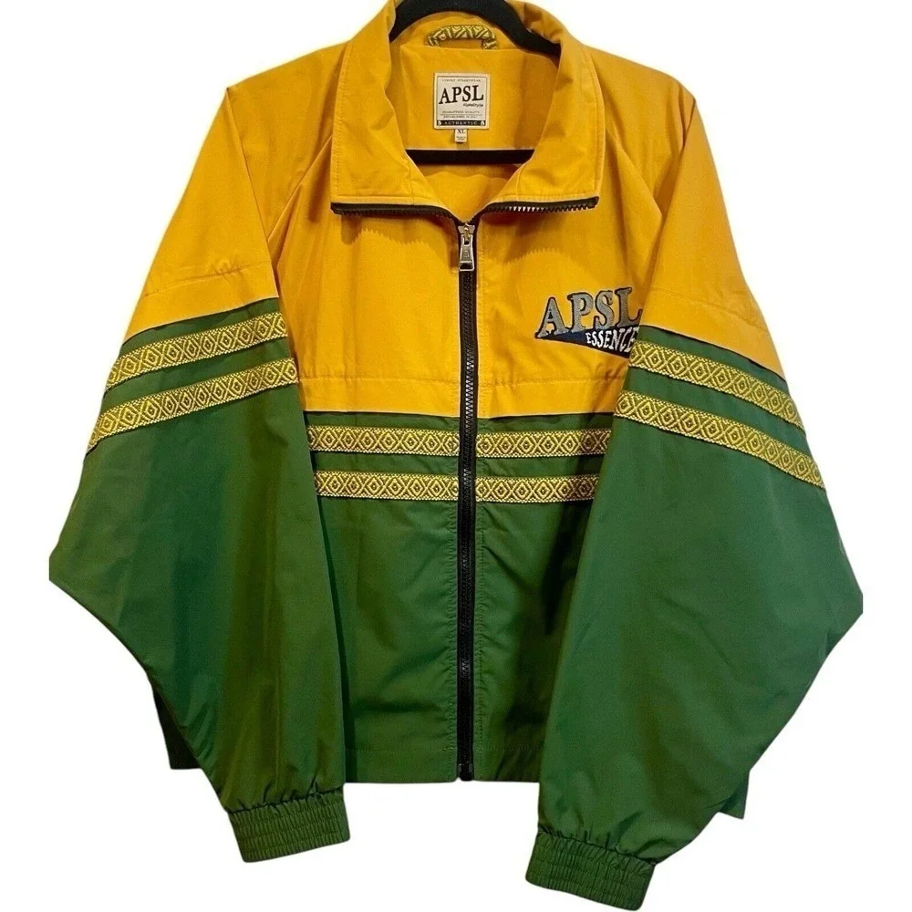 Alphastyle APSL Luxury‎ Streetwear Batwing Sleeve Jacket Windbreaker Unisex XL